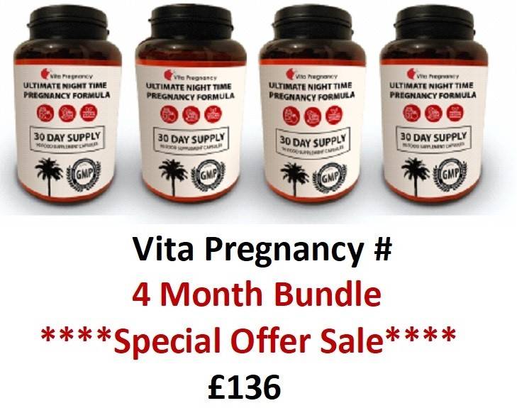 Ultimate Night Time Pregnancy Formula Vita Pregnancy Womens Fertility Supplement